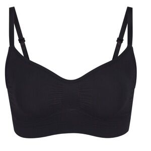 SKIMS Black Seamless Bra